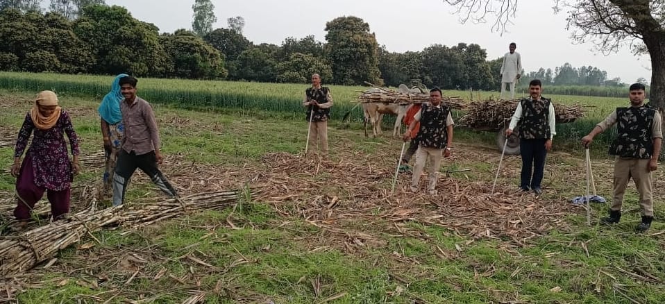 Drone was flown and cage was installed, Guldar was not caught