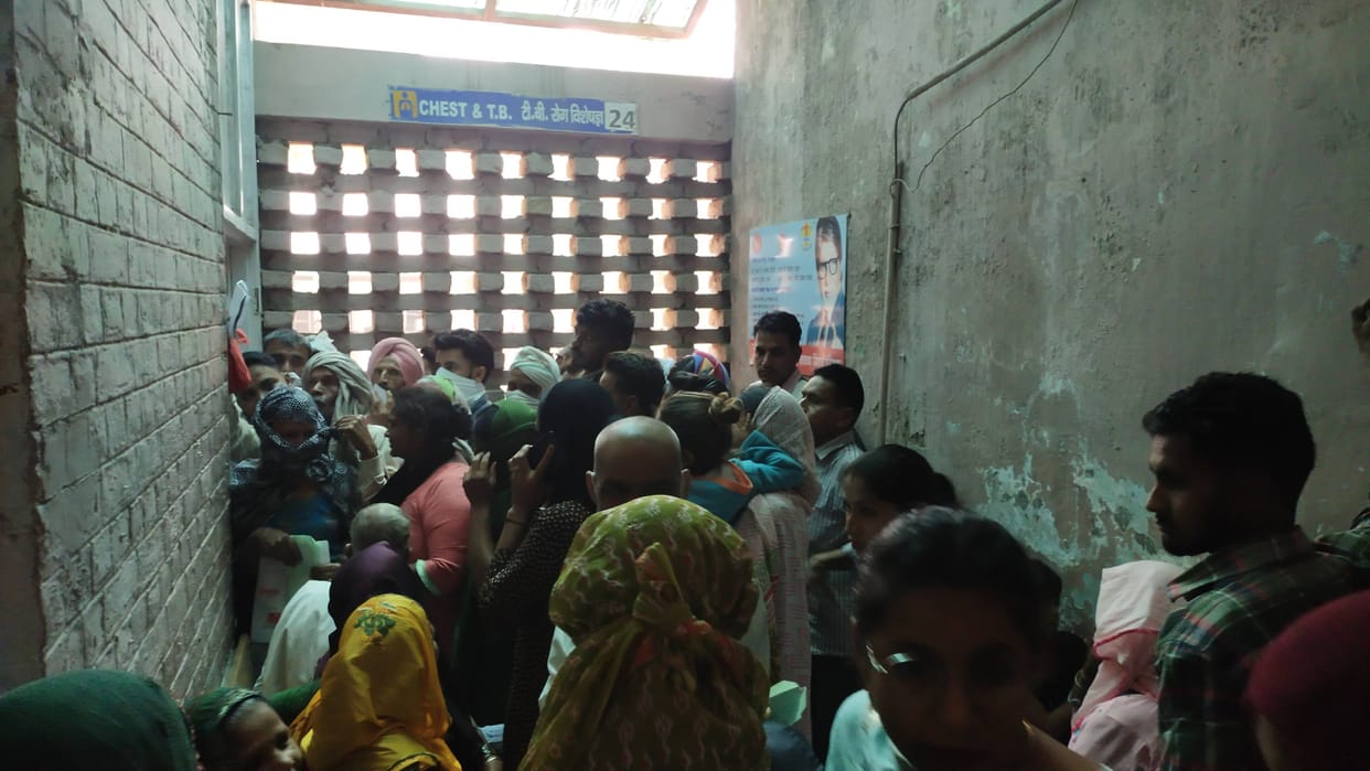 Patients of cough and cold increased in the hospital, OPD reached 150