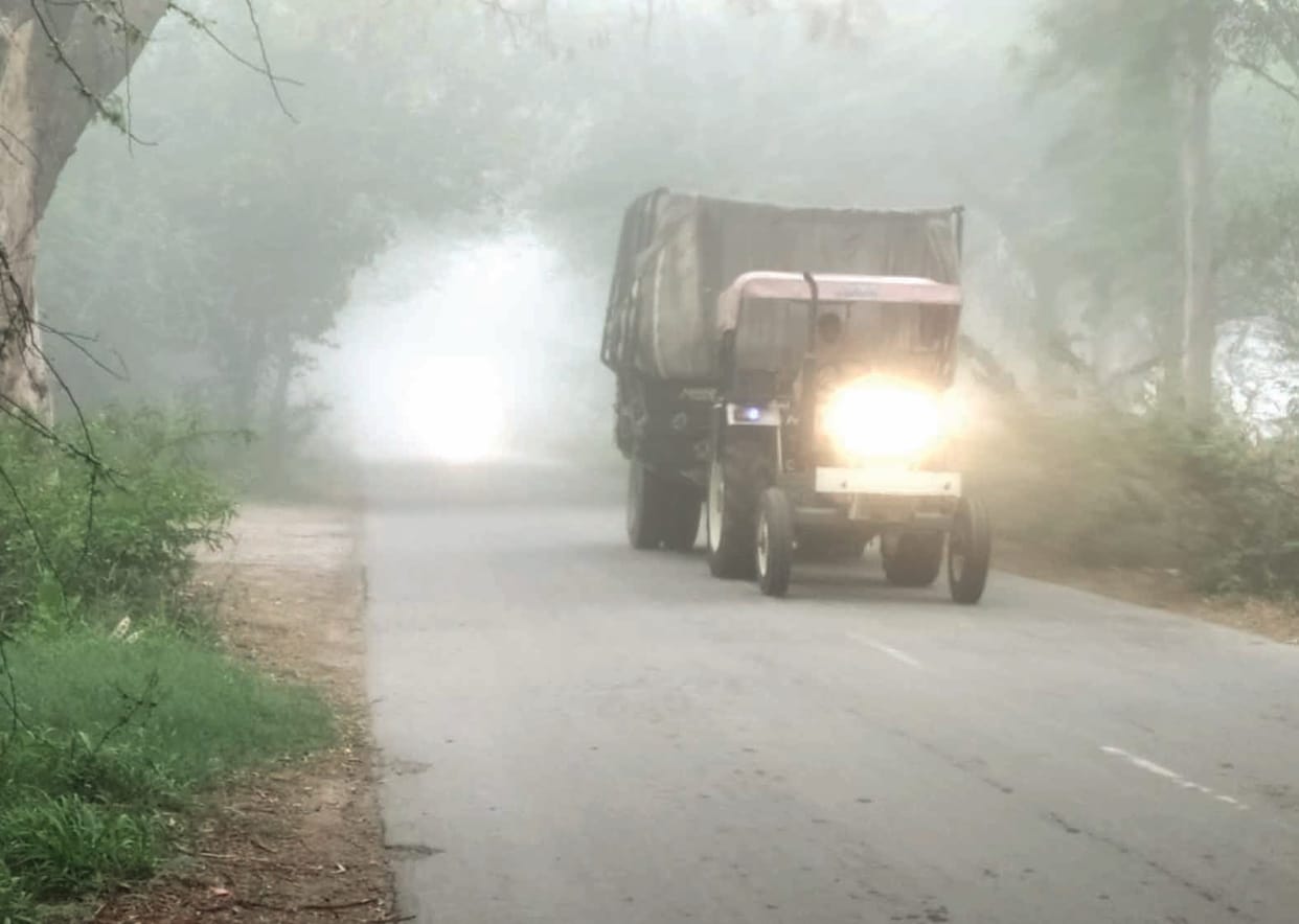 Weather: Fog covered in March, visibility was 50 meters