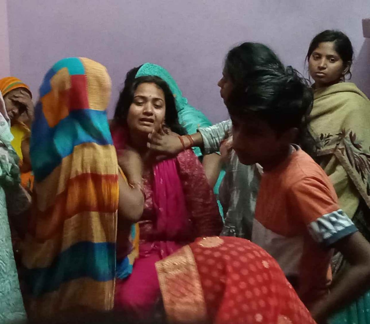 Parents' illness had made them weak