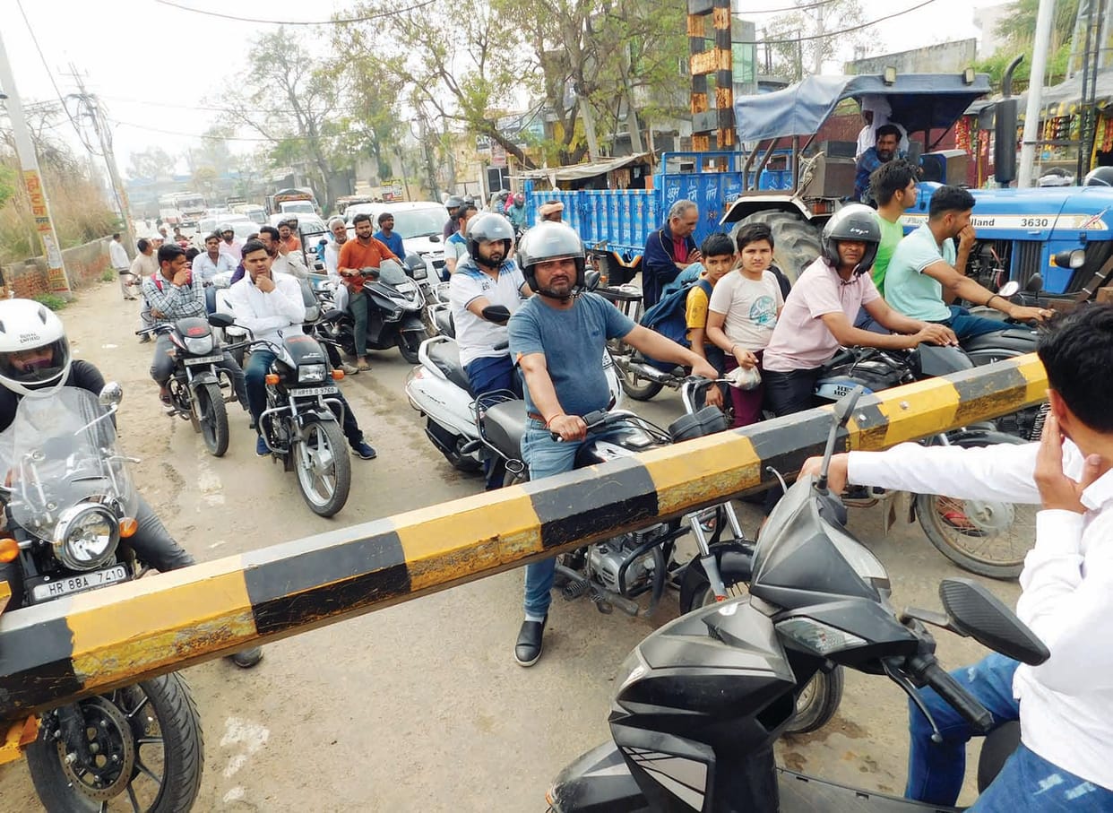 rohtak road rob drawing got approval from railway