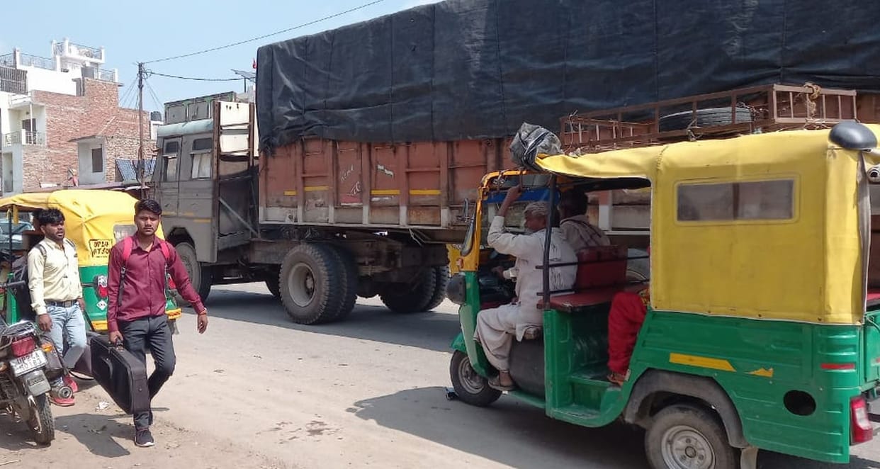 Malgaon and Binawar will be free from jam due to the construction of Bareilly-Mathura Highway