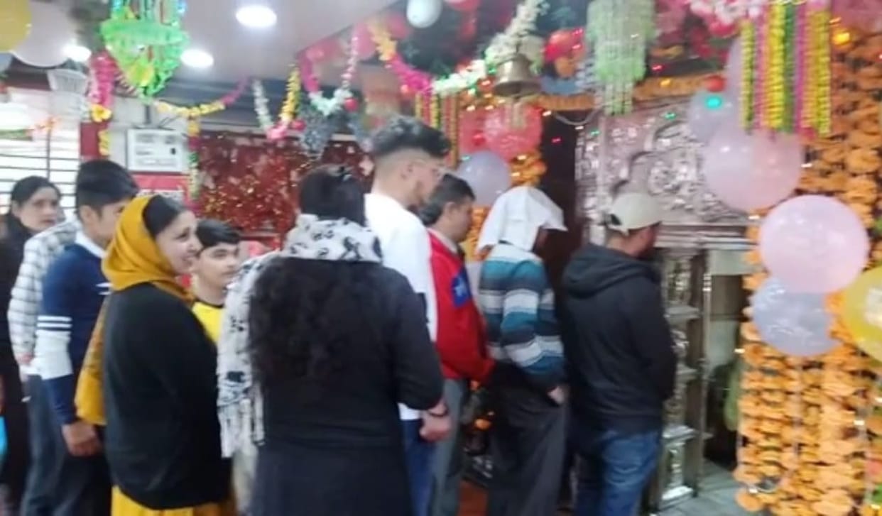 4,000 devotees reached the court of Bhalei Mata in the first Navratri