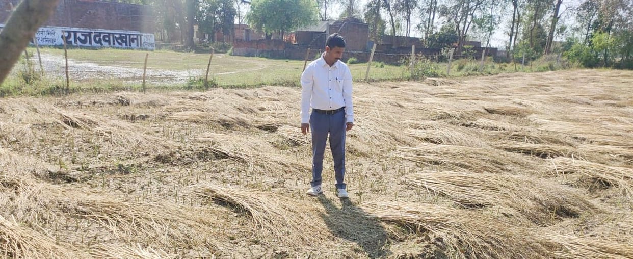 barabanki farmer crop survey