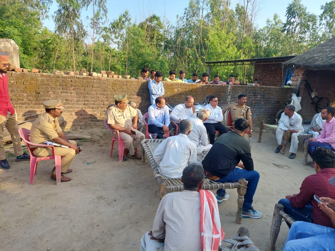Villagers did not cremate the dead body, officers reached the spot