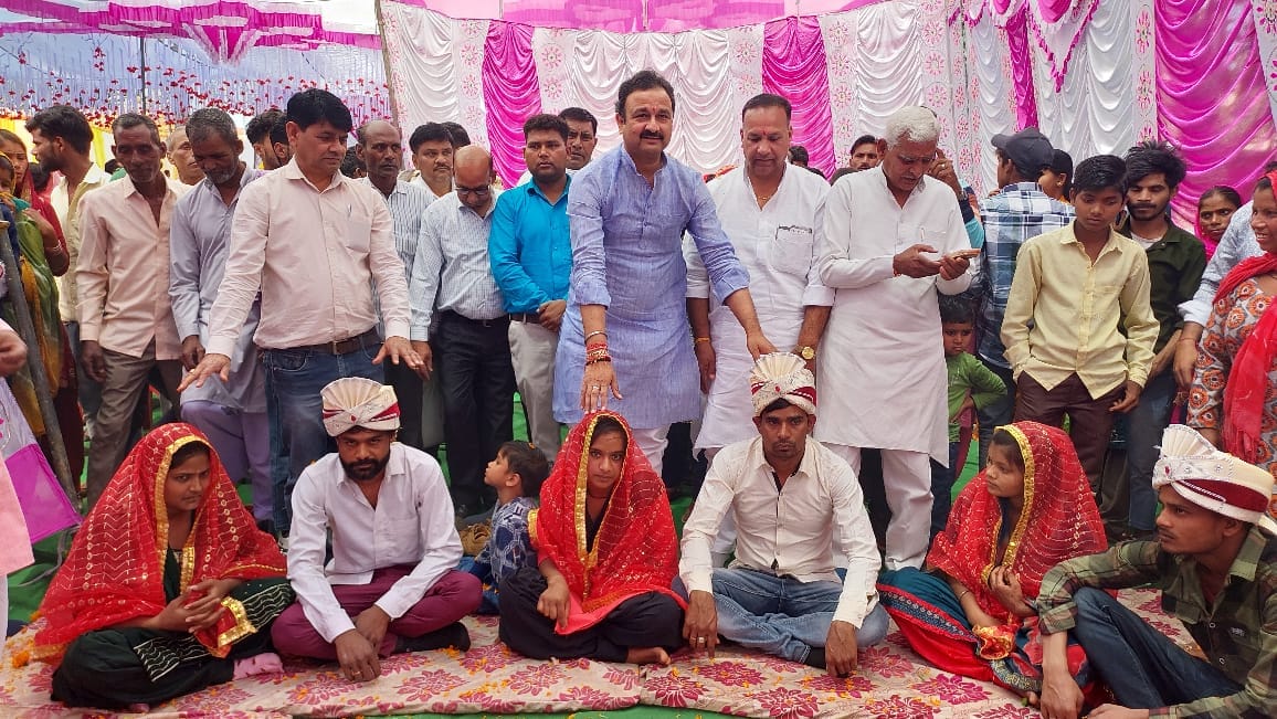 76 couples tied in married life in mass marriage scheme