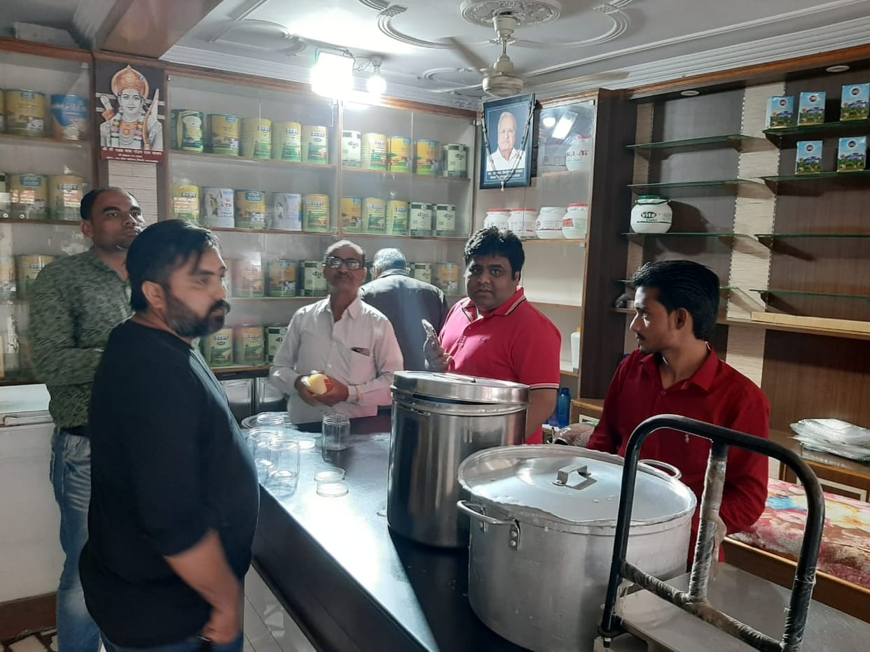 Food security team of CM Flying and Health Department raided