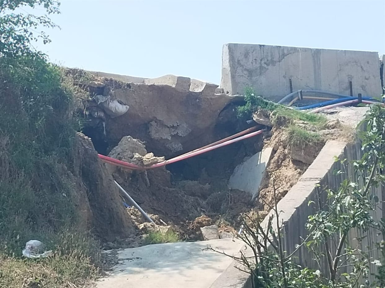 Soil erosion, increased risk of accident