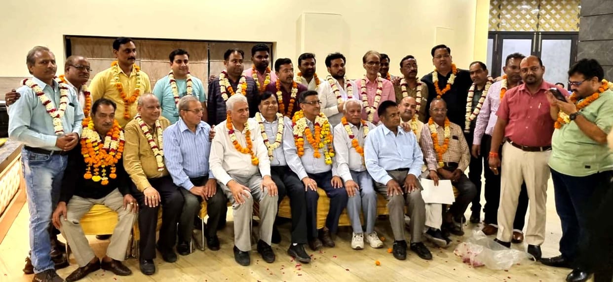 District Maheshwari Sabha formed President Sanjeev Senior Vice President Ramkumar
