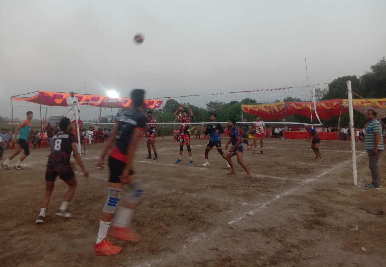 Volleyball: Raghunathpur and Udaipur team reached the final