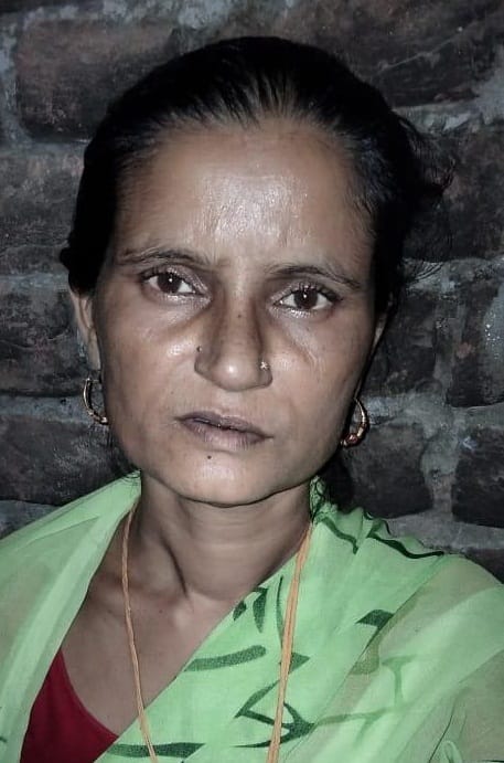 people left woman body on ritual