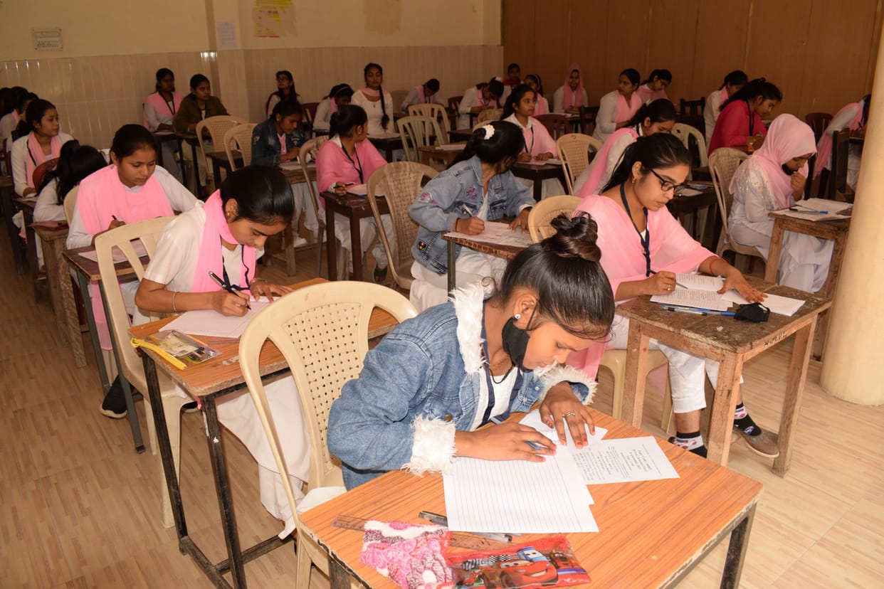 Semester exams started in colleges