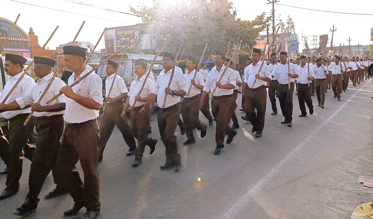 Volunteers did road movement
