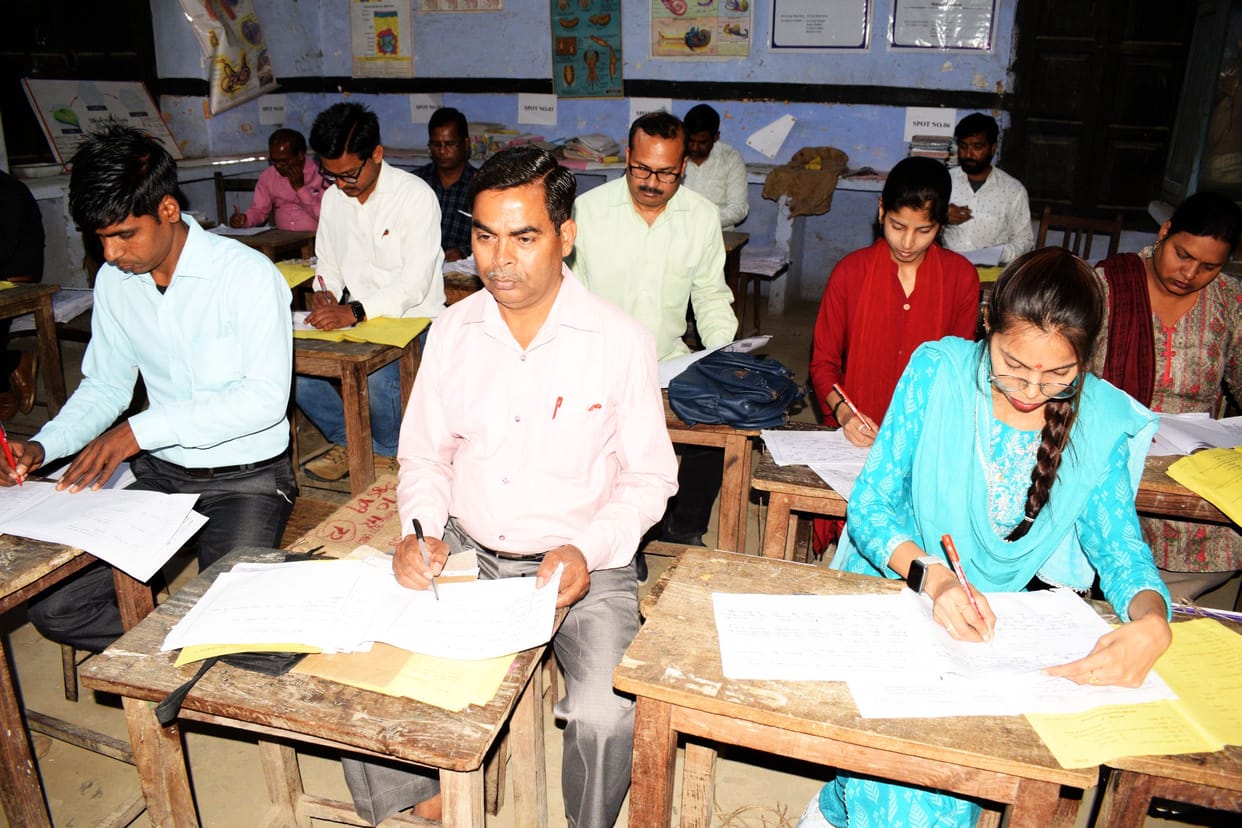 More than four lakh copies have been evaluated