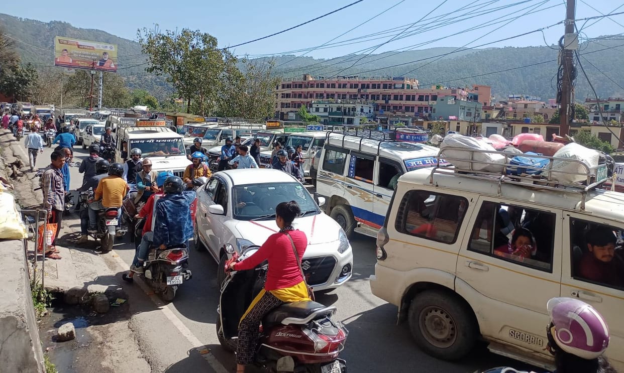 Traffic system could not improve in Bageshwar