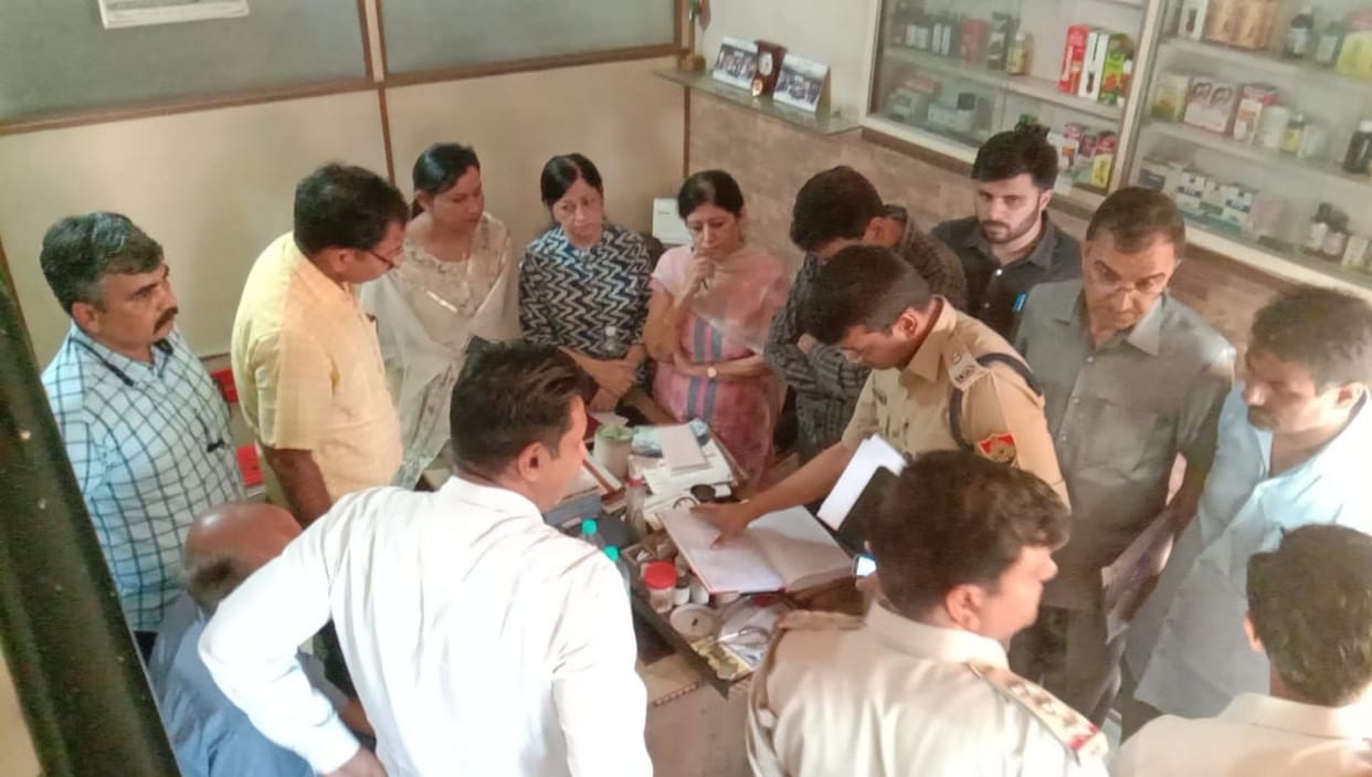 Abortion material recovered from polyclinic