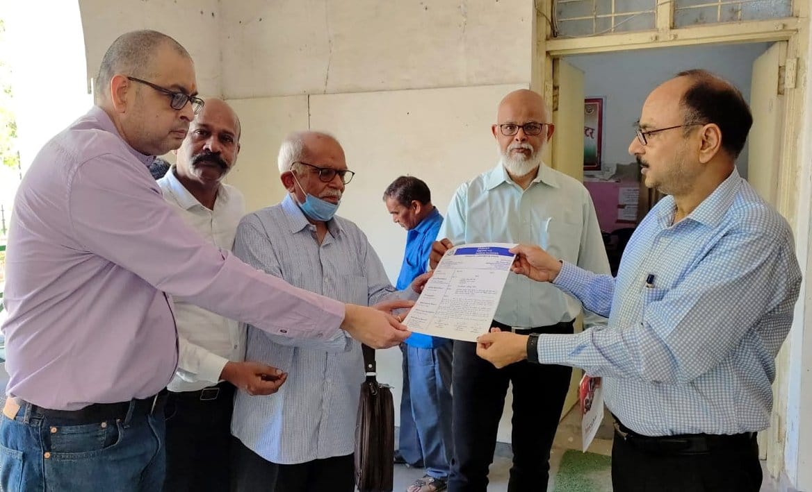 Angry doctors submitted memorandum against Right to Health