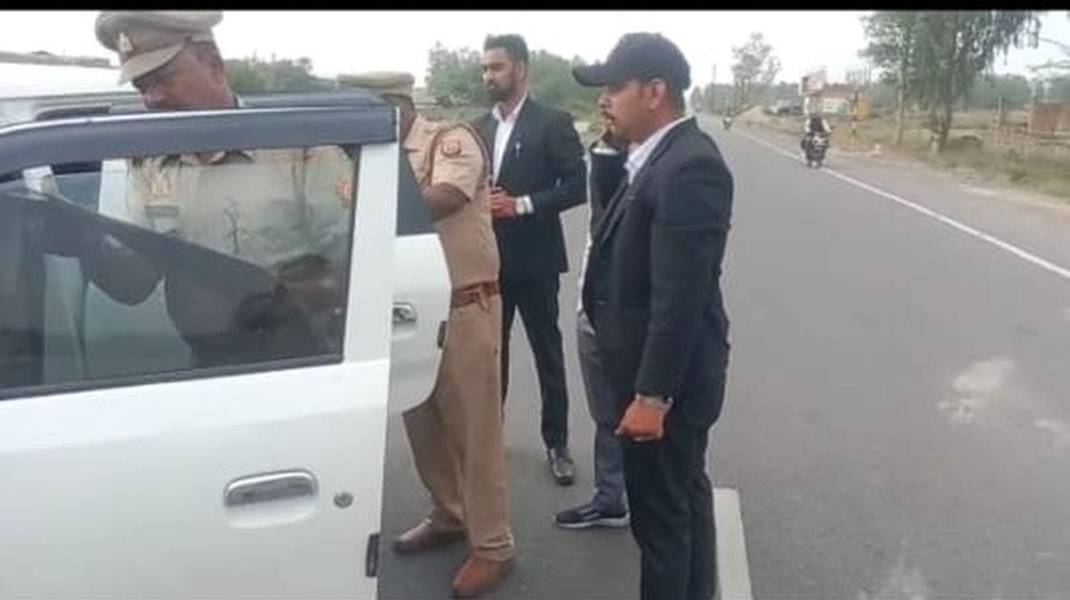 Challan of vehicle running in Ashraf's convoy