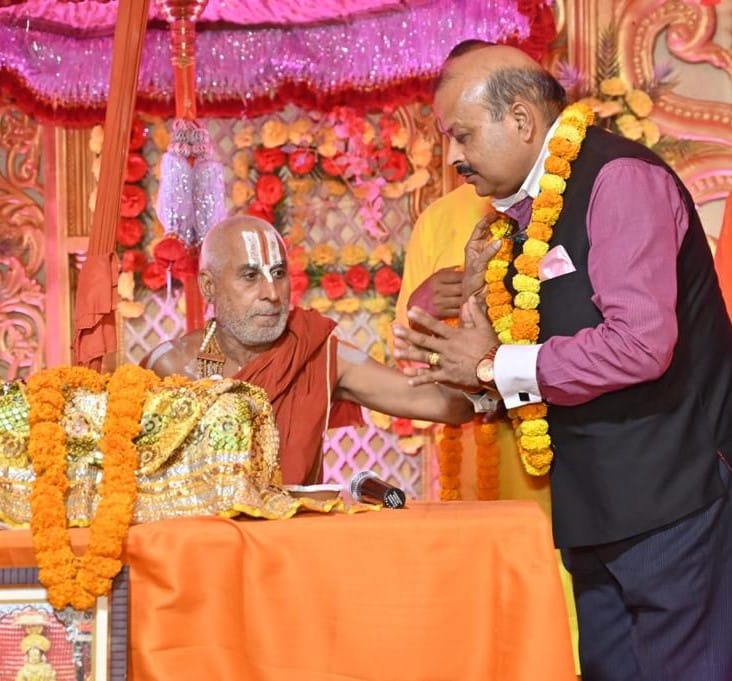 Positive energy is transmitted through devotion to God.