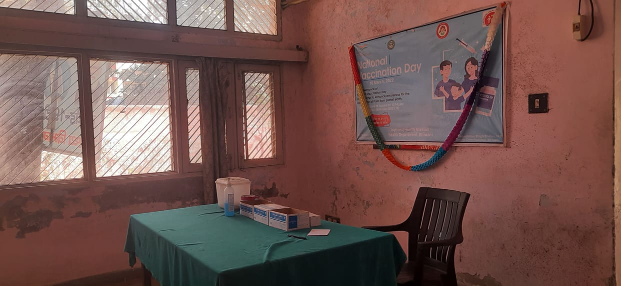 The stock of only 700 doses of vaccine in the district will expire tomorrow