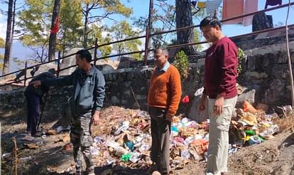 Forest Department conducted cleanliness drive in Kukuramai area