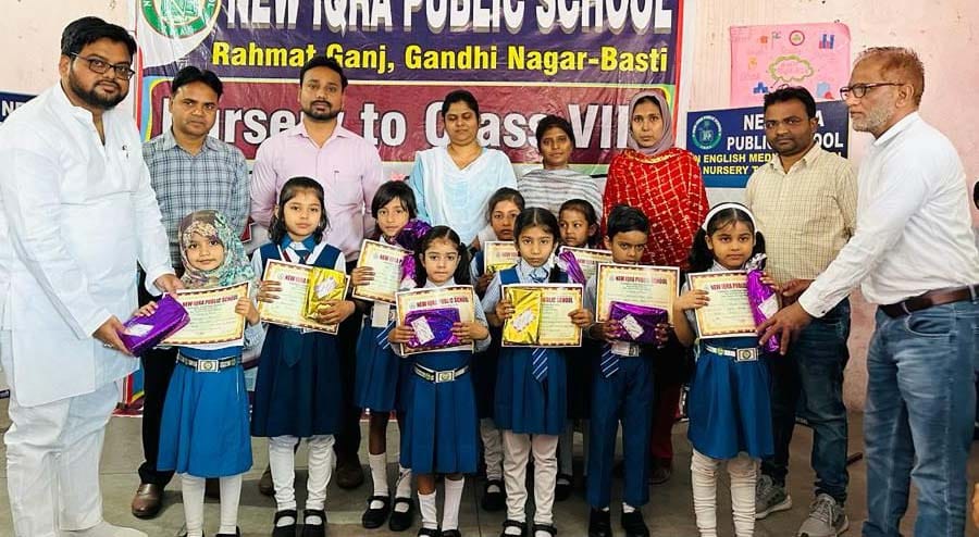 Highest scoring student awarded