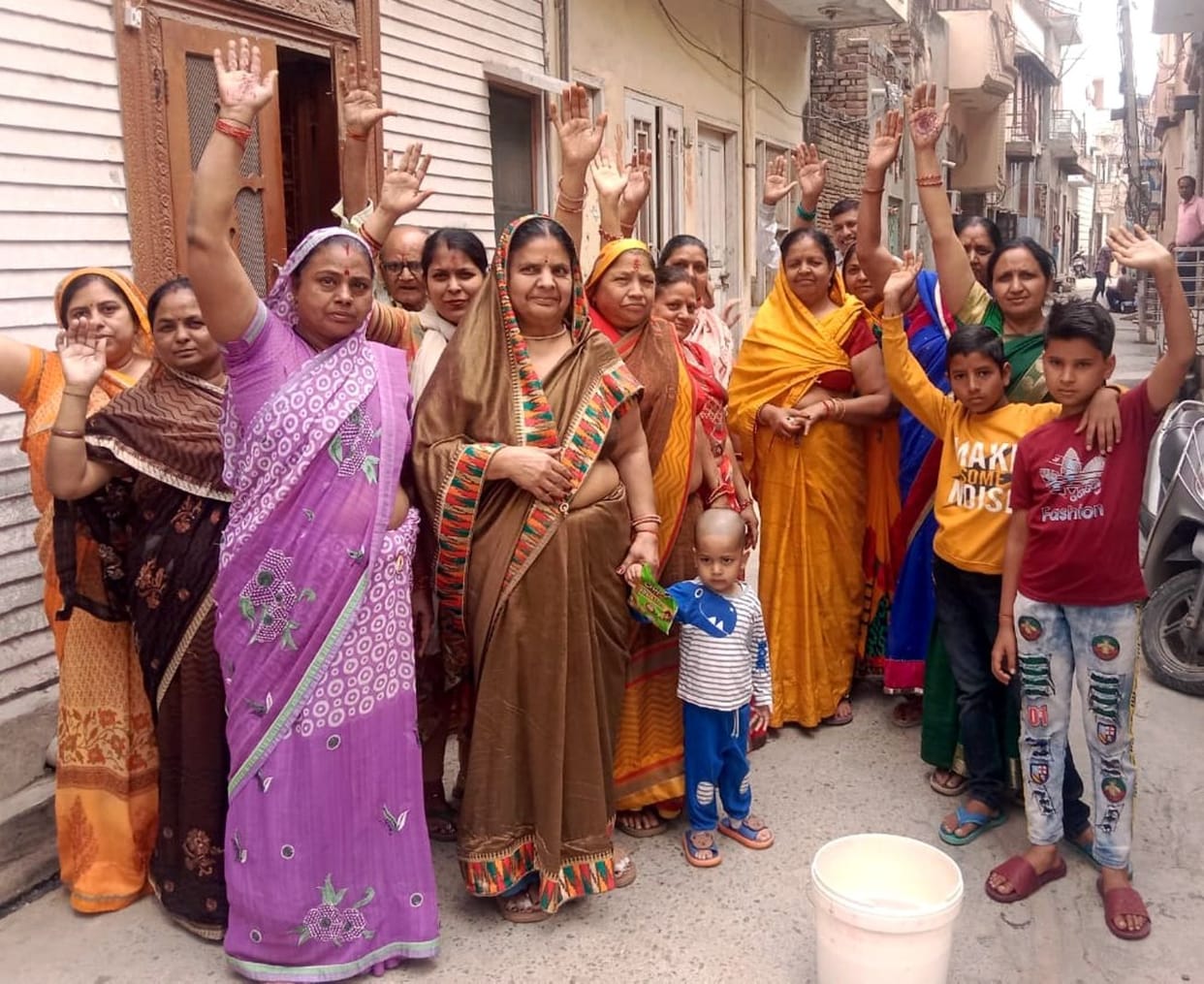 First faced water crisis, now dirty water is coming inside the houses, women expressed anger
