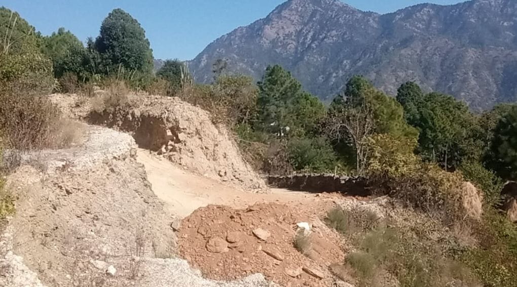 Dudholi motorway could not be fixed even after two years