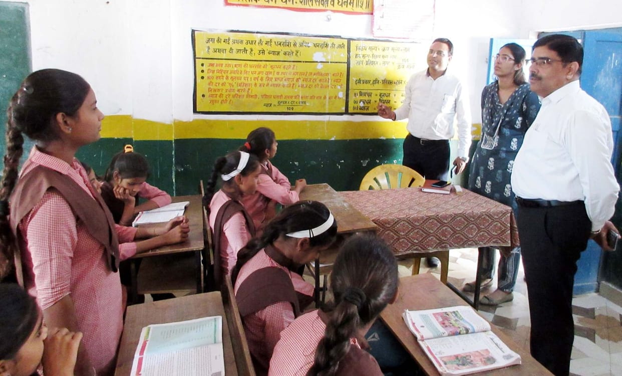DM tested the level of education, not even the number of countable children