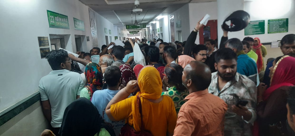 A physician returned to duty after the CMO's notice, examining TB patients