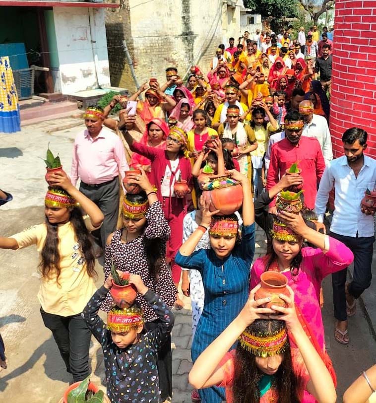 Shatchandi Mahayagya started with Kalash Sthapana