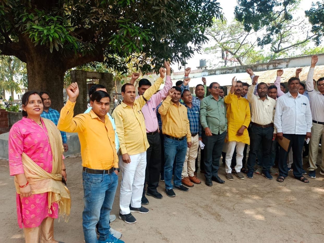 teachers and employees celebrated black day