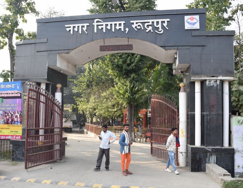 Rudrapur Municipal Corporation could collect only half the house tax in a year