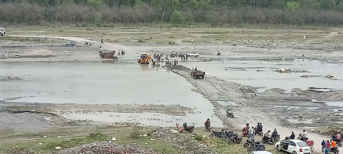 pwd maintain bangram pool work in giripaar anjboj ponta