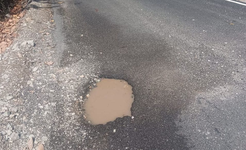 Asphalt uprooted on Mohan-Ranikhet highway in just 50 days
