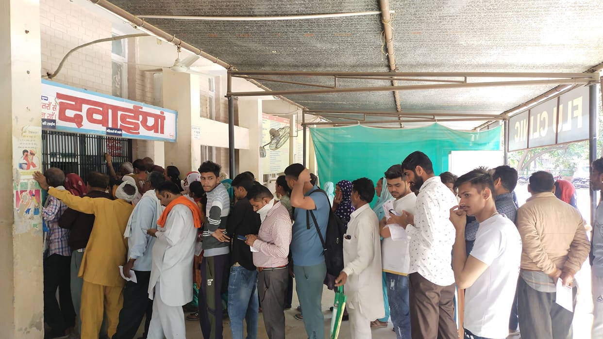 Health services remained closed in private hospitals, 6 OPDs opened in government without labs