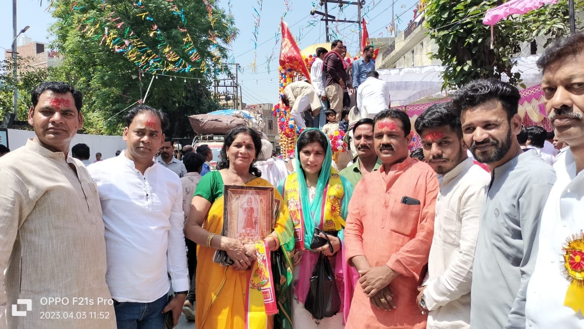 Mahamai's grand procession taken out with pomp
