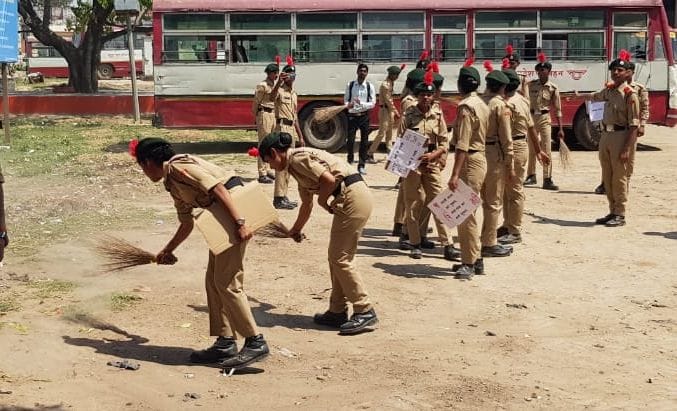 Rally fired message of cleanliness