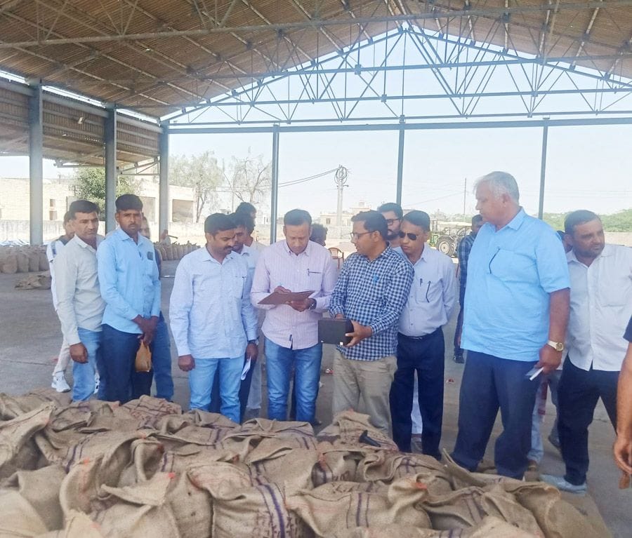 Chief Minister's flying squad raided for the purchase of mustard