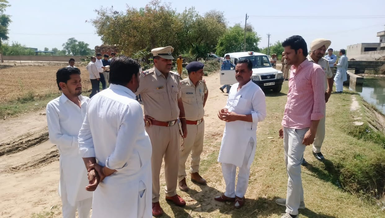 The department's team removed the encroachment on Panchayati land for decades