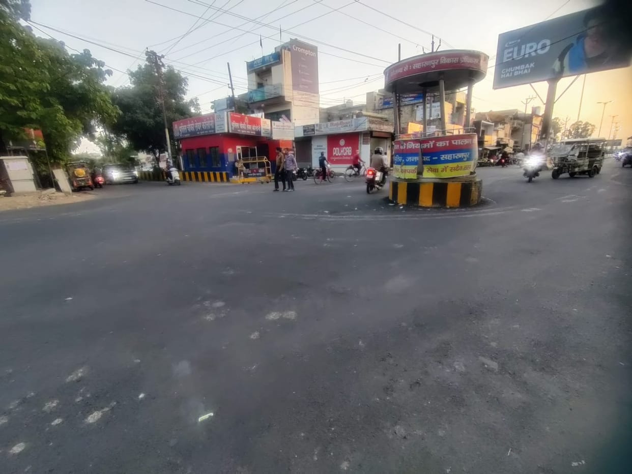Reconstruction of Nakud-Gangoh road