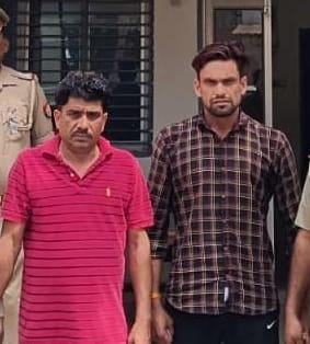 Noorpur police arrested two members of Aditya Rana gang