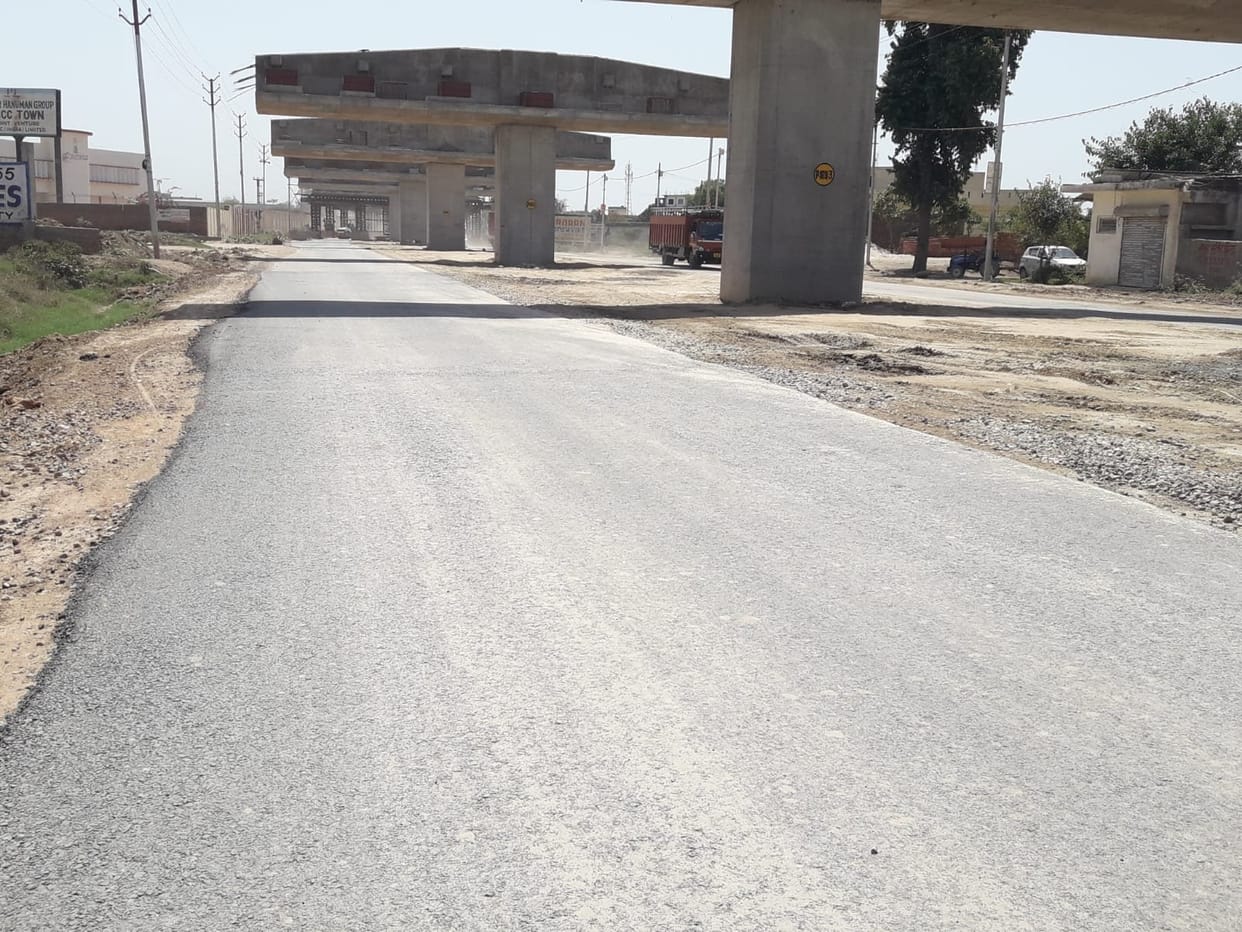 People kept getting pushed for two and a half years, the road was built for the minister in five hours