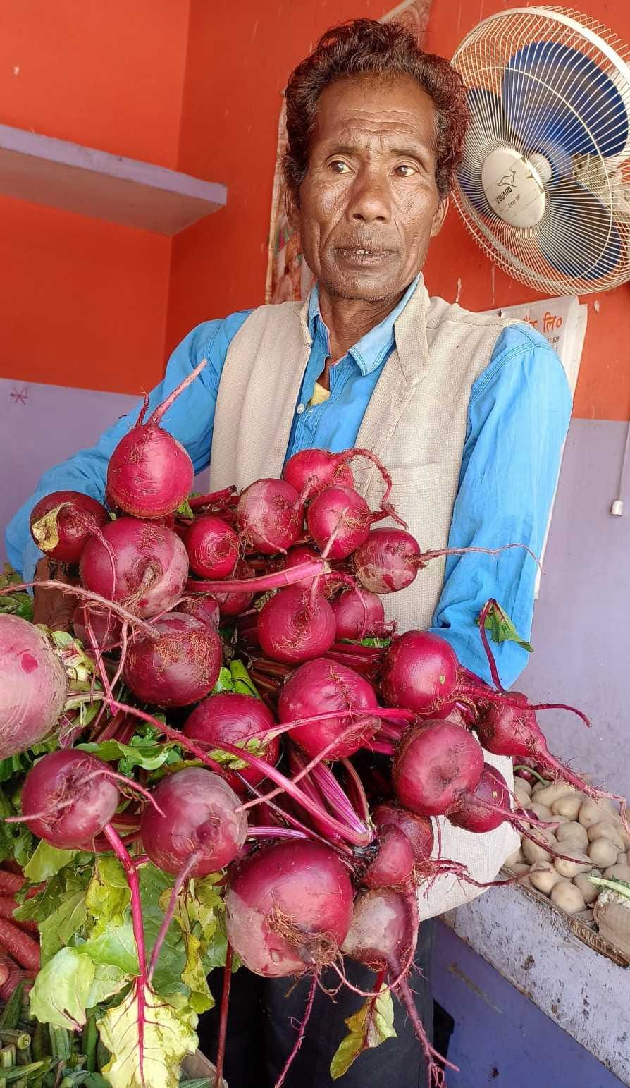 On doctor's advice, beet grown for food became a source of income