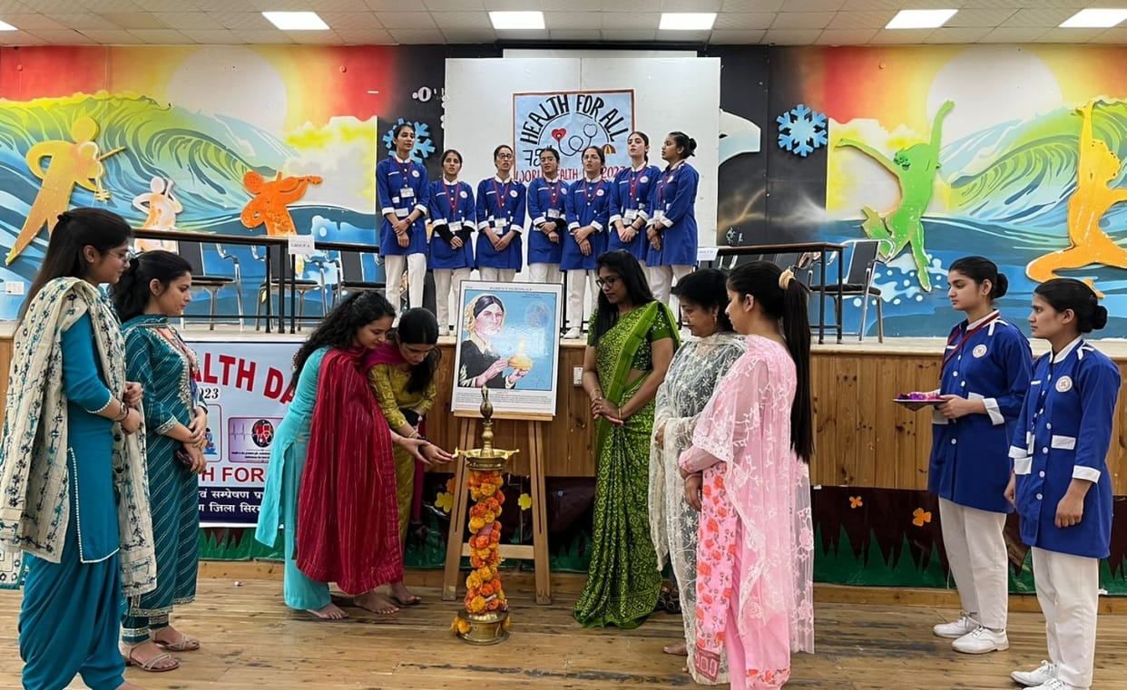 padmavati nursing college celebrate world health day