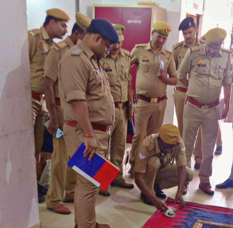 SP inspected Malkhana in Chilhiya police station