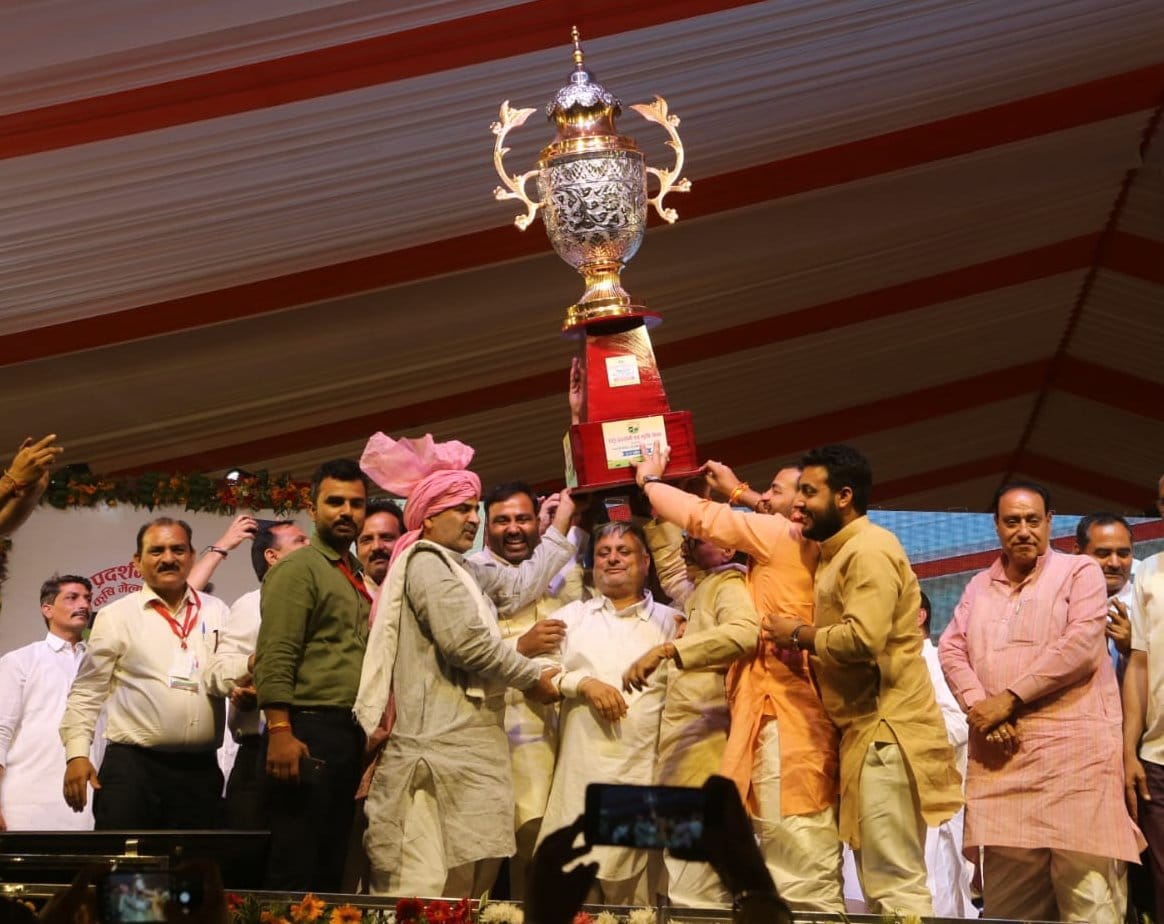 Kurukshetra's buffalo knight became champion in National Animal Exhibition