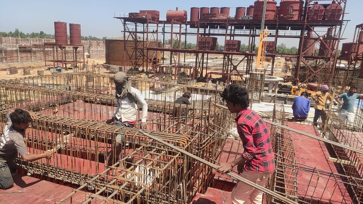 60 percent construction of sugar and distillery in Changipur