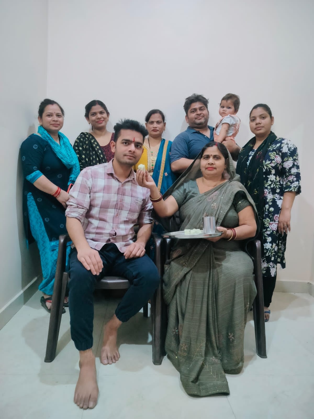 Amit passed PCS examination Excise Inspector became