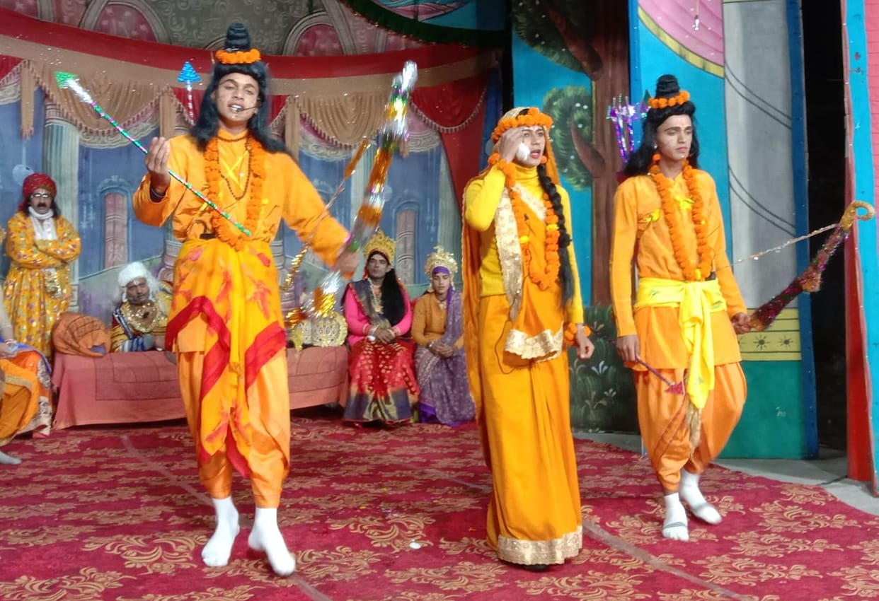Shriram's banwas staged in Ramlila